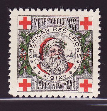1912-1, WX10, 1912 U.S. Red Cross Christmas Seal 