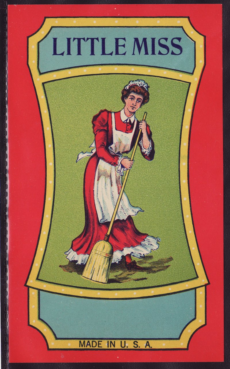 Little Miss Broom Label