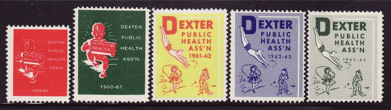  Dexter Public Health Association TB Charity Seal Collection 