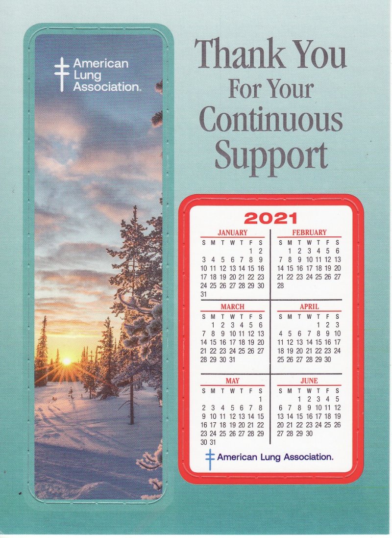2021 ALA Pocket Calendar, FY21CSCS-8MC