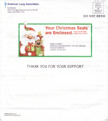       120-1A.1pac, 2020 ALA National Design U.S. Christmas Seal Packet