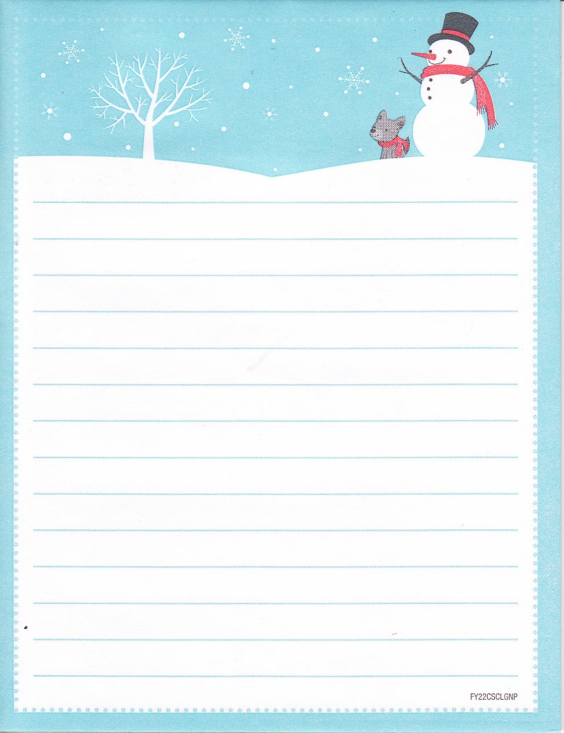 NP120-1, 2020 ALA U.S. Christmas Seals Themed Memo Pad, FY22CSCLGNP