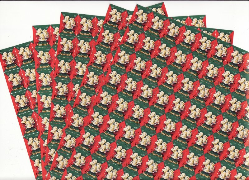  1950 U.S. National Christmas Seals Sheet Collection  