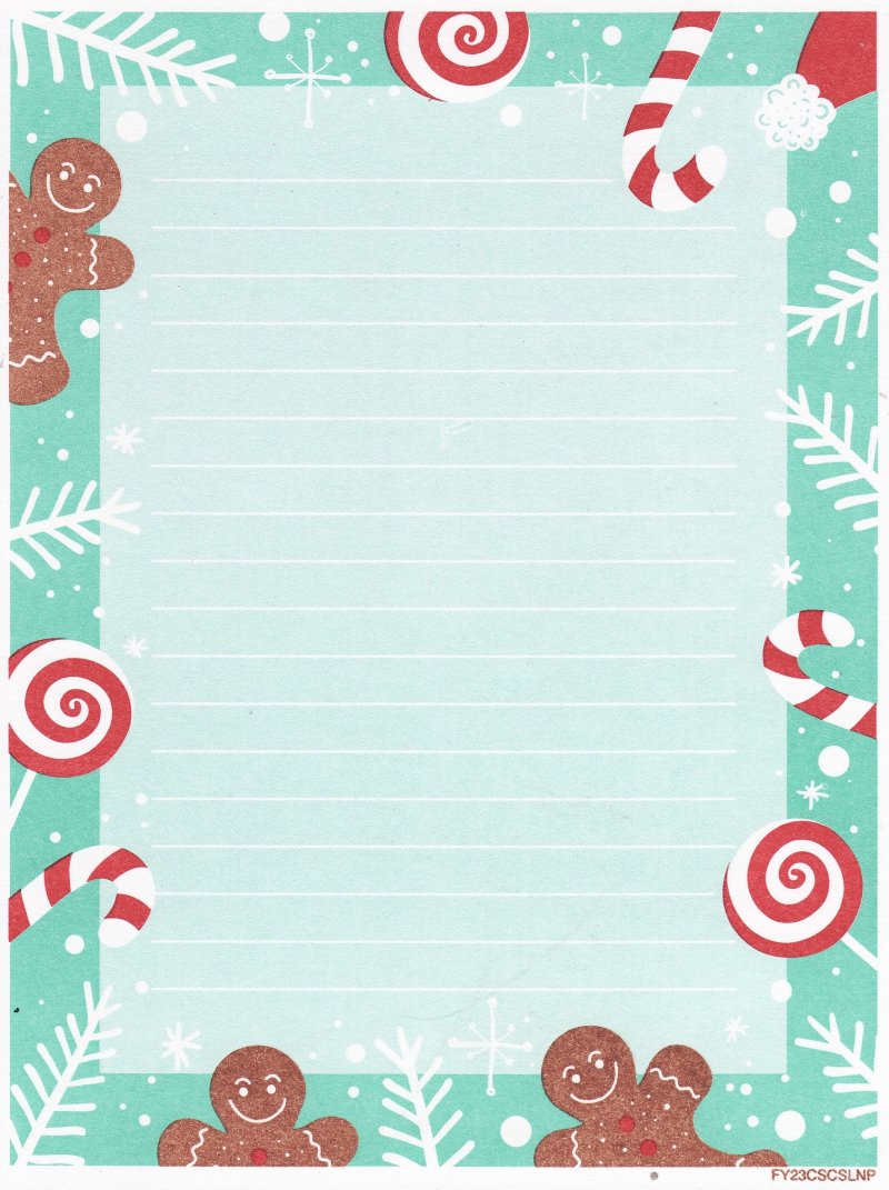 NP122-1, 2022 ALA Christmas Themed Notepad, FY23CSCLNP
