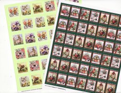       2025 ALA U.S. Christmas Seals & U.S Spring Charity Seals Sheet Collection