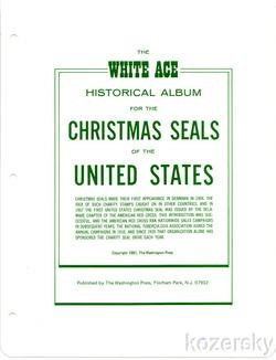 White Ace Christmas Seal Album 1907-2017