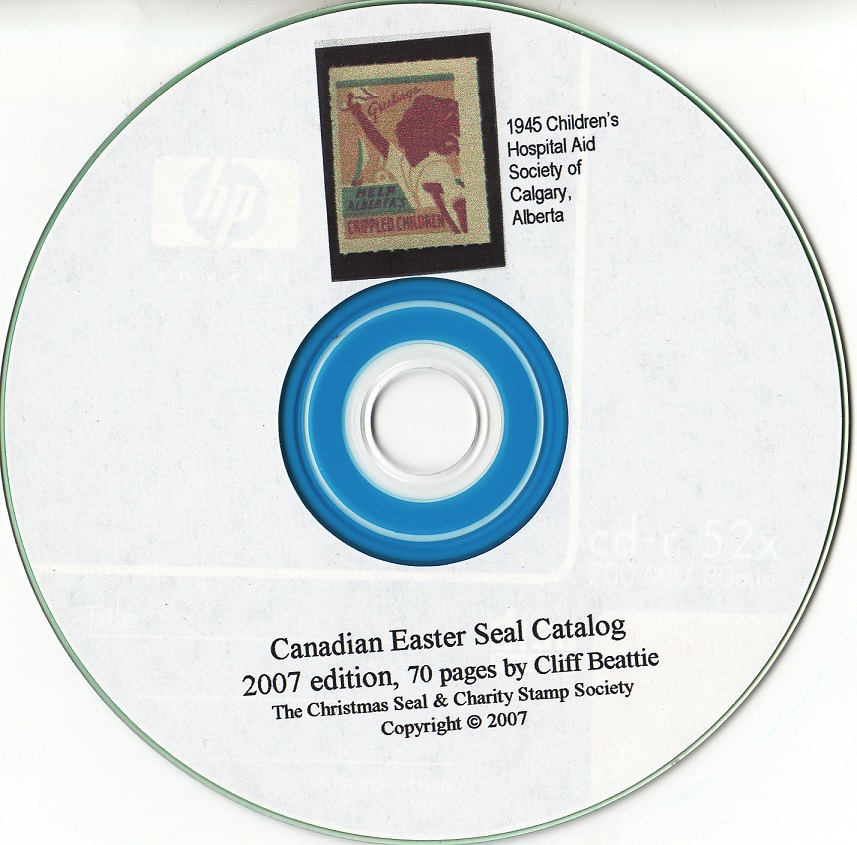   Beattie's Canada Local & National Easter Seal Catalog, 2007 ed., CD