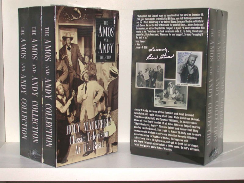 The Amos n Andy Show Vintage Television Series VHS Box Set (SP)