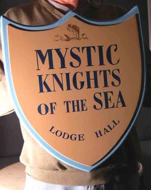 Image 0 of 'Mystic Knights of the Sea' Lodge Sign from 