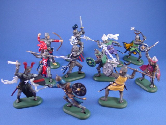 happyland knights figures