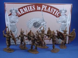Conte Collectibles Zulu War Plastic Zulu Figures 54mm Soldiers Set 2 