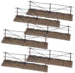 MPC WWII Barbed Wire Fence Sections Barricades D-Day Playset Accessory Soldier 