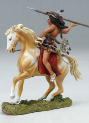 Figurine - Kit à peindre Crazy Horse en 1876 - S8-F3