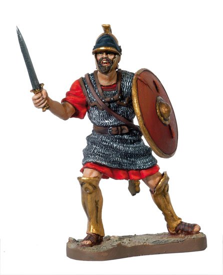 Ancient Rome — Carthage Heavy armored infantryman — 54 mm Lead Figure 