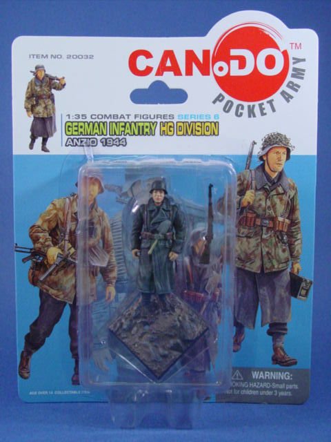 Toy Soldier Dragon Painted WWII German Anzio 1944 CanDo 1/35 Scale Figure B