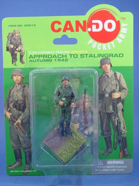 Toy Soldier Dragon Painted WWII German Stalingrad 1942 CanDo 1/35 Scale Figure C