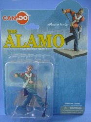 DRAGON CANDO Toy Soldier 1/24 Painted The Alamo Colonel William Travis Figure 