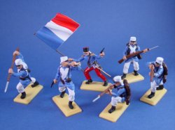 TOY SOLDIERS BRITAINS DSG FRENCH FOREIGN LEGION MOUNTED 1915 DARDANELLES 