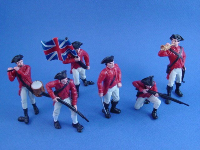 BRITAINS AMERICAN REVOLUTIONARY WAR 16039 BRUSHY RUN SET #1 MIB 