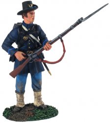 BRITAINS CIVIL WAR UNION 31288 UNION IRON BRIGADE STANDING FIRING #2 MIB 