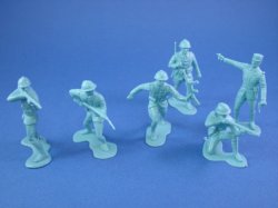 Details about   MARX RAFT BOAT WWII BATTLEGROUND TOY ARMY MEN 3 PIECE PLAYSET 1/32 FREE SHIP 