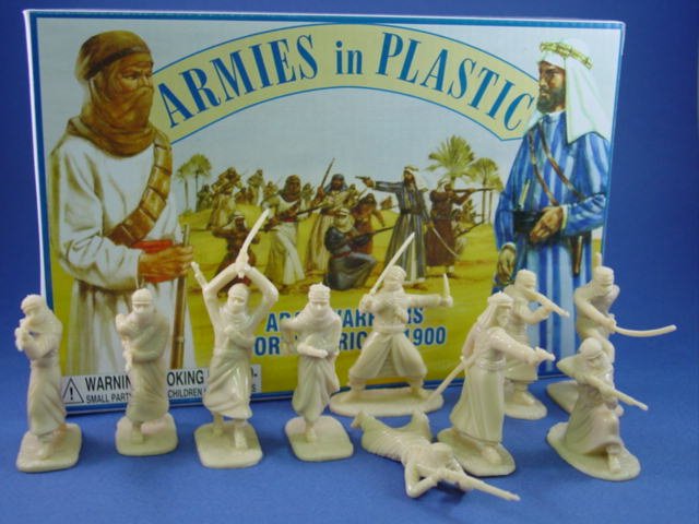 Armies in Plastic 5487 Mounted Arab Warriors 1900 North Africa 54mm Toy Soldiers for sale online 