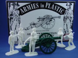 Armies in Plastic War of 1812 #2 American British Cavalry Howitzer /& Mortar 54mm