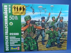 Revell #2599 WWII American Infantry  1/72 Scale 51 Piece MIB 