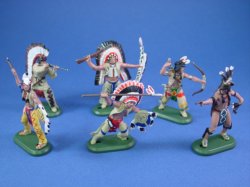 INDIANS MOUNTED Details about   BRITAINS DSG * FAR WEST TOY SOLDIERS #366 6 figures 