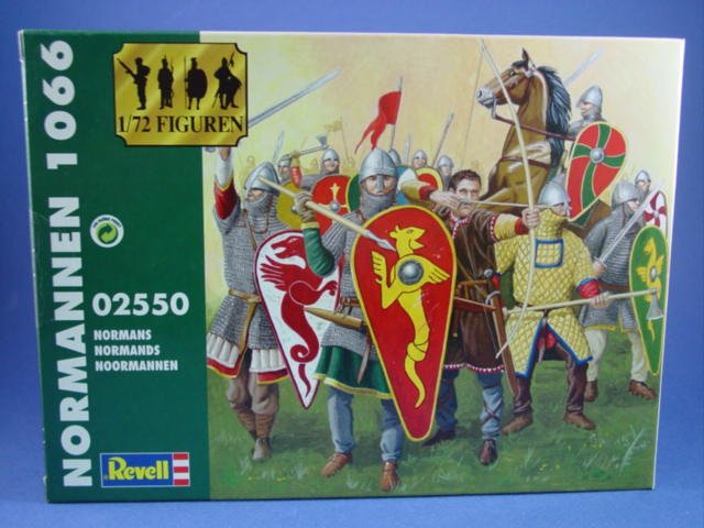 Revell 1/72 Scale Normans 1medieval Infantry Plastic Figures Set 2550 and 2551 for sale online 