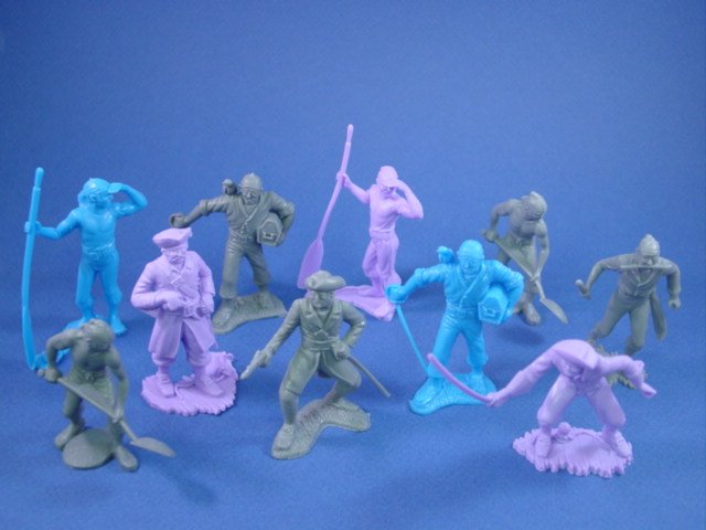 Details about   Marx 60mm Warriors of the World Mexican War Mexican Marching No box or Card 