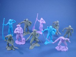 Complete Set of 8 Warriors of the World Romans Marx  Recast 60 mm 