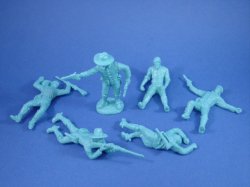 BARZSO--54mm Casualty REBEL Soldiers CIVIL WAR 1:32 OUR CHOICE 12 in stock a\ 