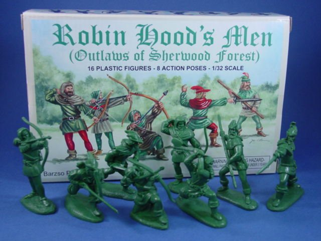 Barzso 54mm Robin Hood and His Merrymen 