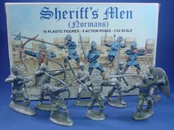 BARZSO LOD Sheriff of Nottingham Knights 60MM 16 Plastic Toy Soldiers FREE SHIP 