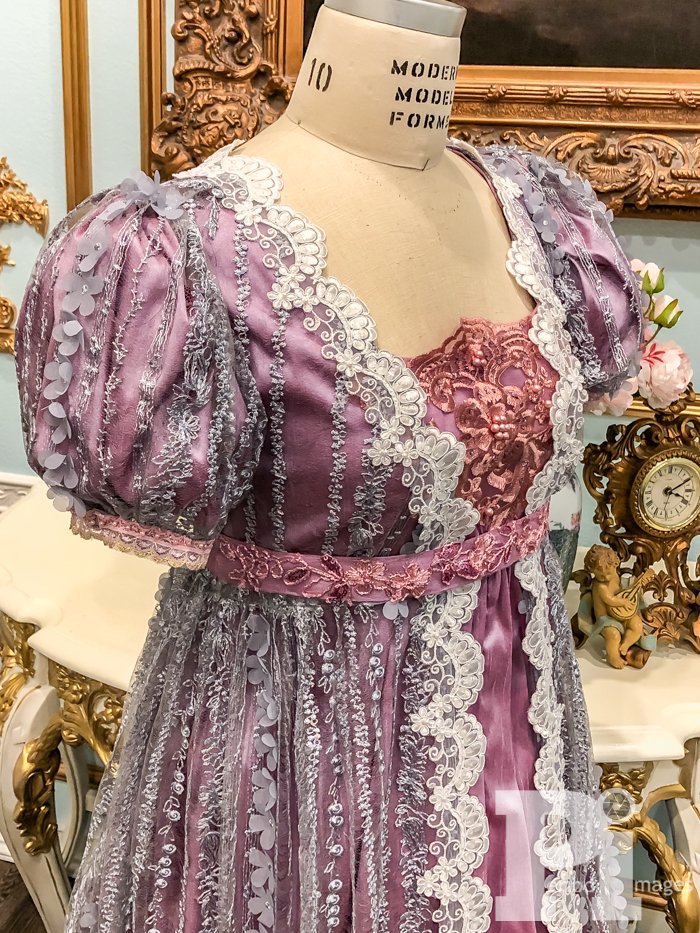 Image 2 of Lady Isabelle Regency Gown