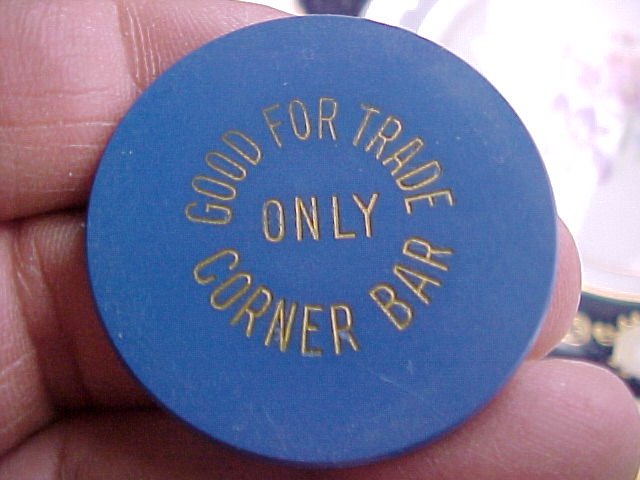 (Deer Lodge, Montana) Corner Bar $1 Token/ Chip- Unlisted