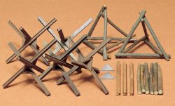 Tamiya 1/35th Scale Military Barricade Set # 35027