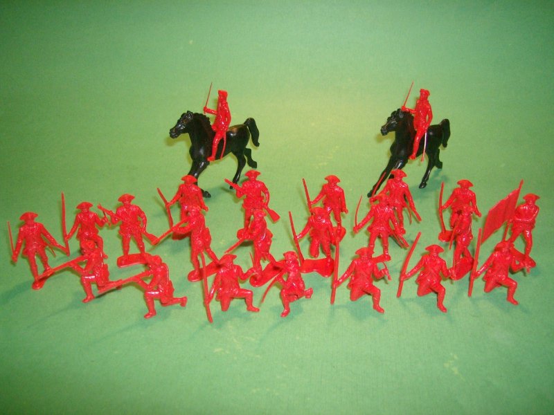 Foot And Mounted Figures