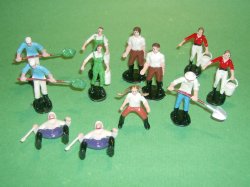 Farmers Painted Plastic Figures Set