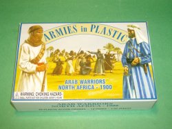 AIP 1/32nd Plastic Arab Warriors  North Africa 1900 Bagged Set 5443