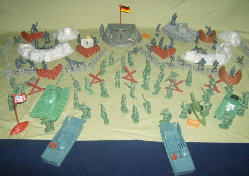 Figures, Vehicles, Pillbox, Battle Accessories