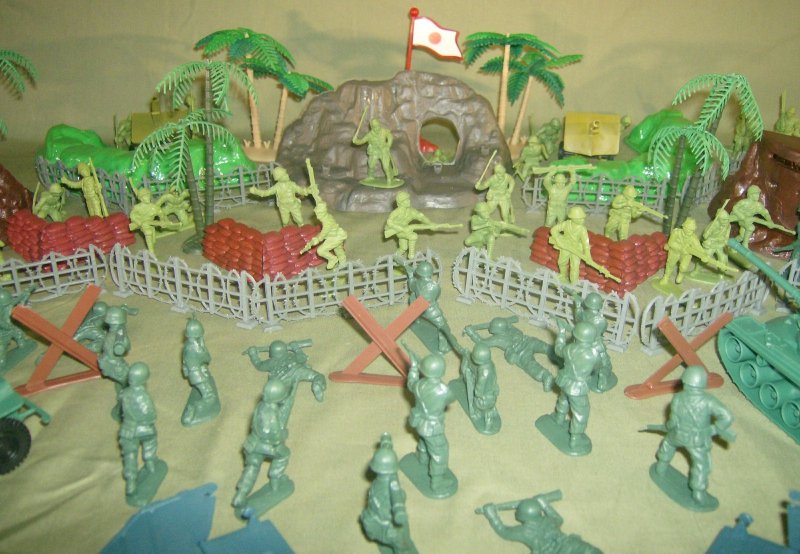Attacking The Japanese Strongpoint