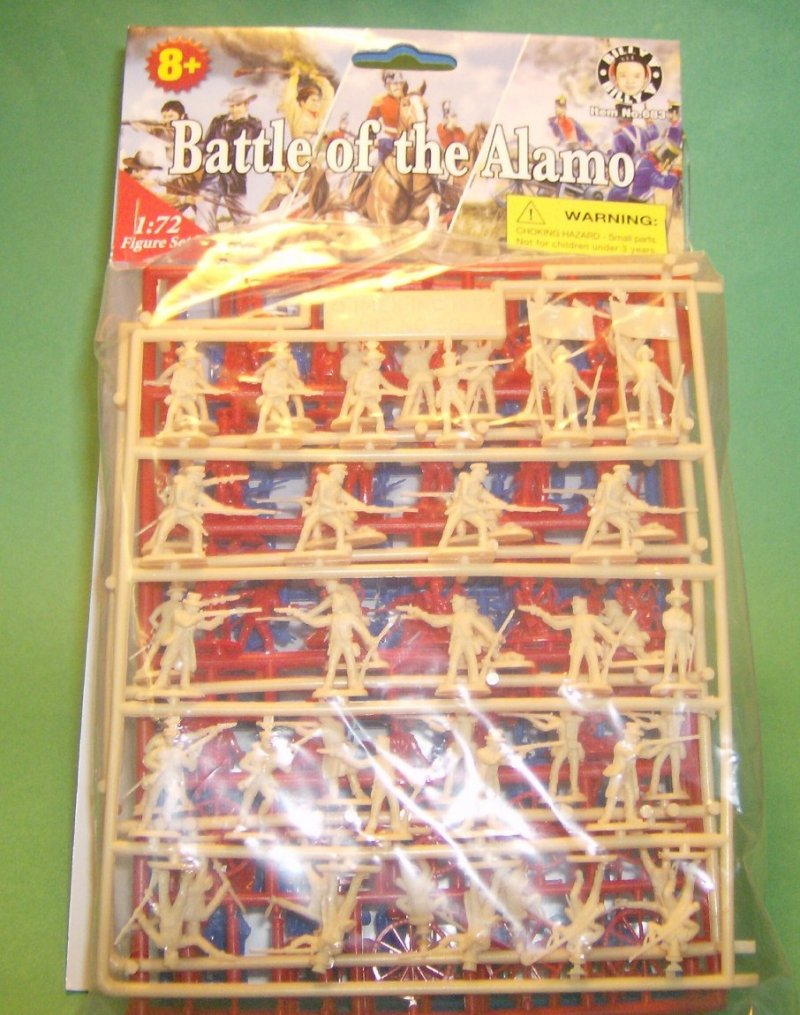 1/EA  IMEX 683 1/72 FIGURES BATTLE OF THE ALAMO RETAIL $ 19.99
