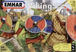 Emhar 1/32nd Scale Vikings Plastic Warriors Figures Set 3205