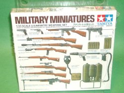 Tamiya 1/35 Scale WWII U.S. Infantry Weapons Set No. 35121