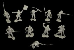 CTS Marx Recast 22 Figure American Civil War Confederate Soldiers Set