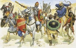 Italeri 1/72nd Scale Saracen Warriors (Moors) Plastic Figures Set 6010