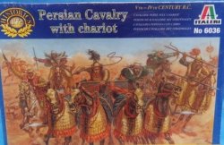 Italeri 1/72nd Scale Ancient Persian Cavalry & Chariot Plastic Figures Set 6036