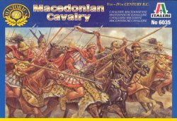 Italeri 1/72nd Scale Ancient Macedonian Greek Cavalry Plastic Figures Set 6035